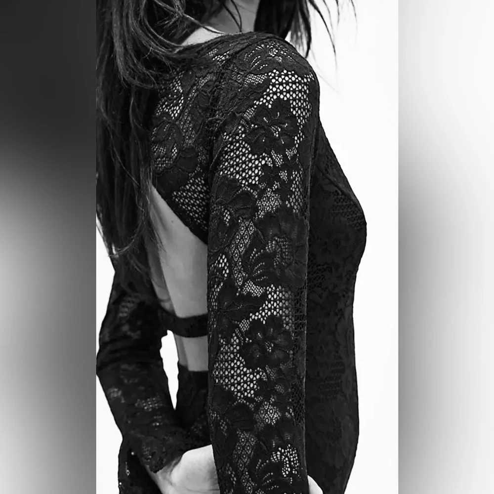 Free People Perfectly Fine Bodysuit NWOT
